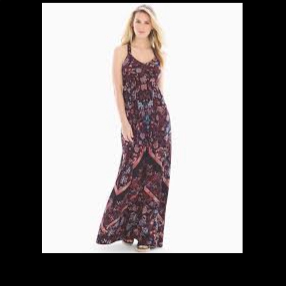 COPY - COPY - Soma maxi dress t back built in bra L
